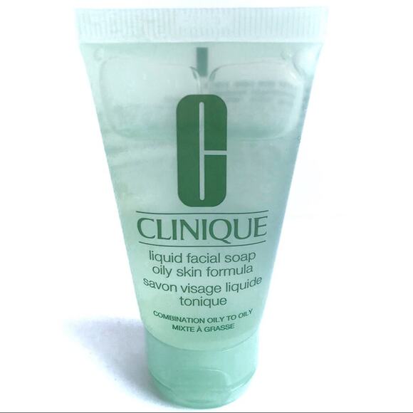 Clinique Liquid Facial Soap Oily Skin Formula Mini Travel Size 1 fl oz New NWOT - Picture 1 of 8